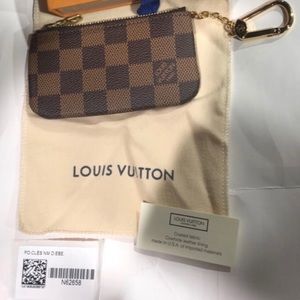 Brand New AUTHENTIC Louis Vuitton Zip key pouch.